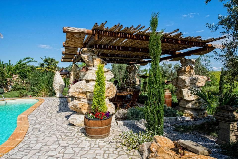Il Giardino Dei Flintstones B&B Cerveteri Ngoại thất bức ảnh